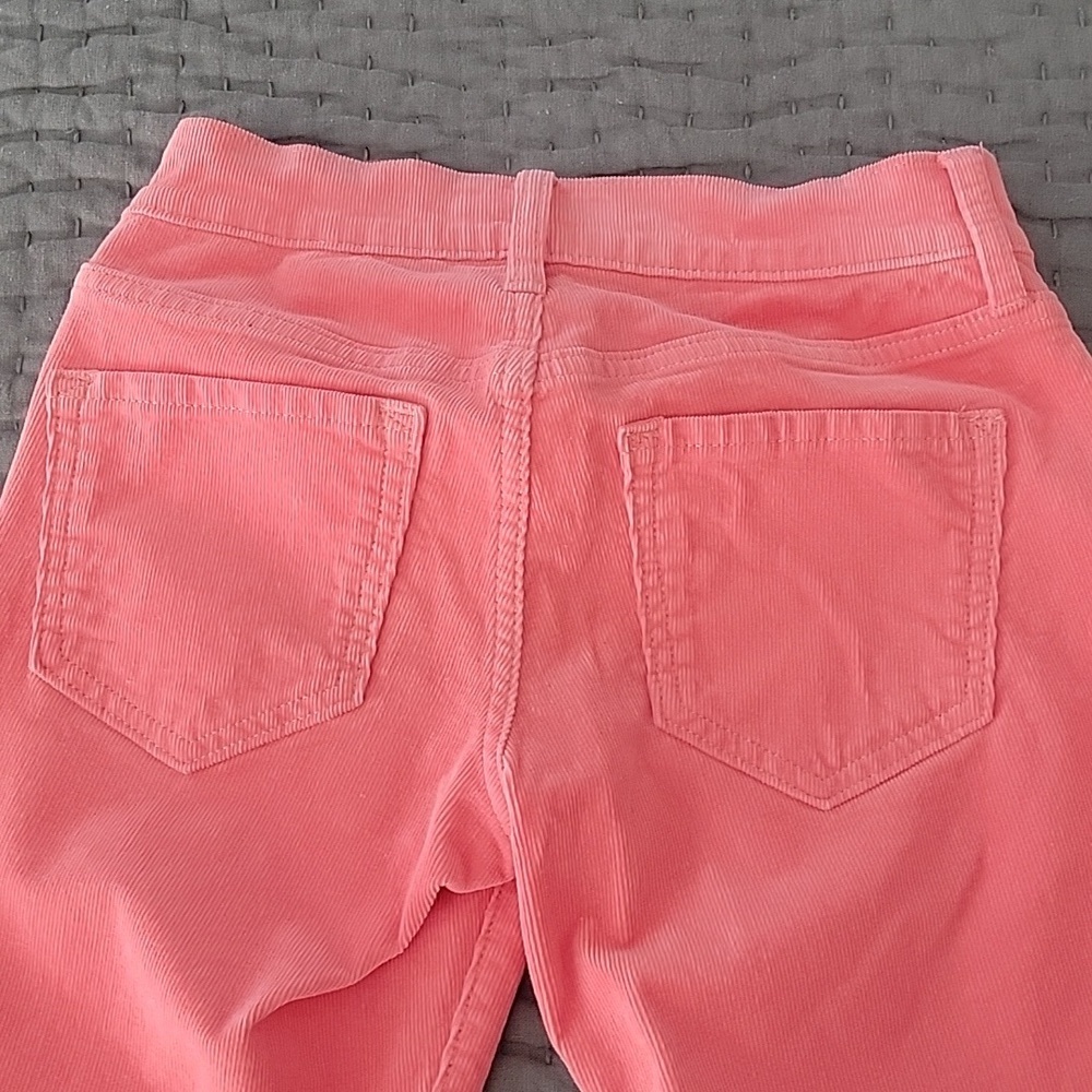 Old Navy Skinny Rock Star Cords in Beach Party Pink - Picture 5 of 10